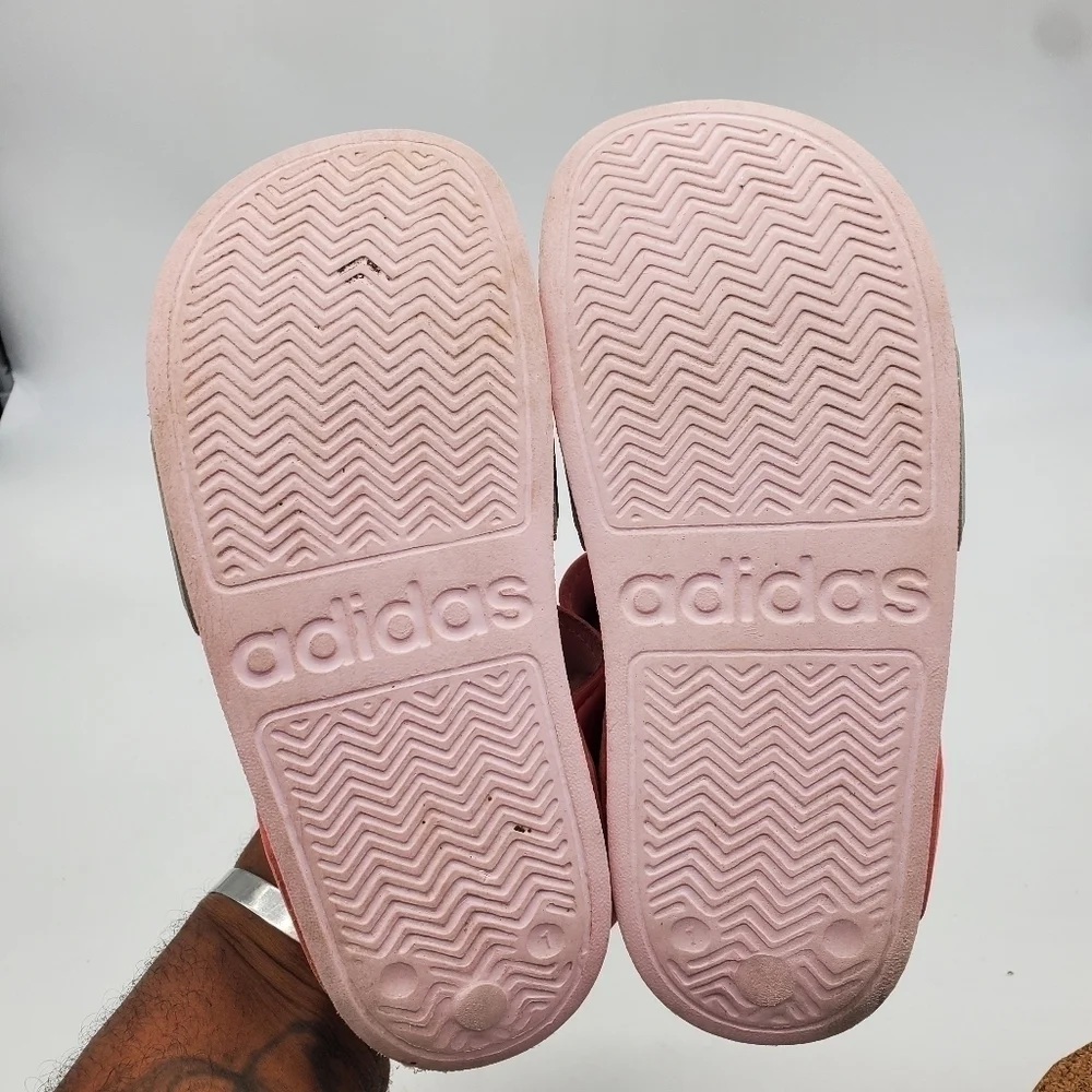ADIDAS Shoes Youth 1 Kids Adilette Slides Sandals Girls Classic Beach Summer